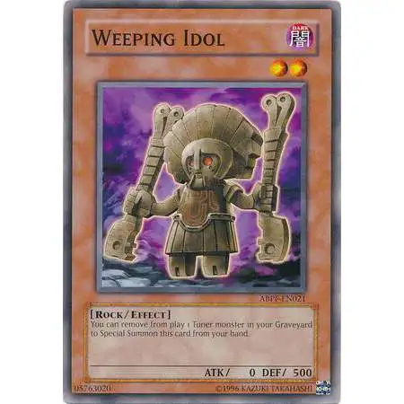 YuGiOh Trading Card Game Absolute Powerforce Common Weeping Idol ABPF-EN021