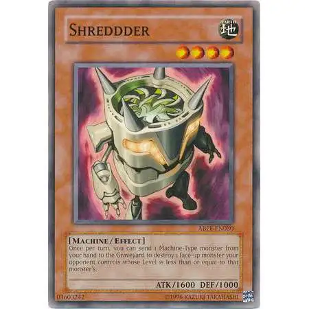 YuGiOh Trading Card Game Absolute Powerforce Common Shredder ABPF-EN030