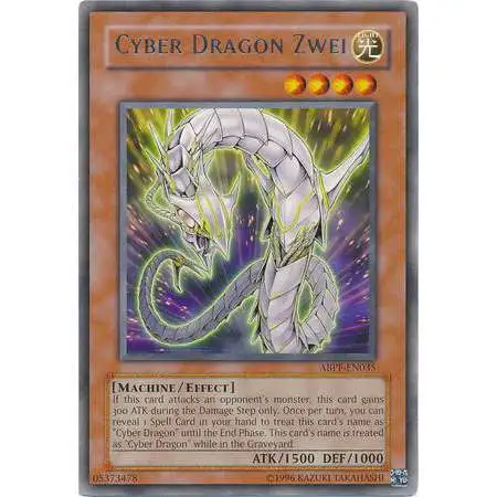 YuGiOh Trading Card Game Absolute Powerforce Rare Cyber Dragon Zwei ABPF-EN035