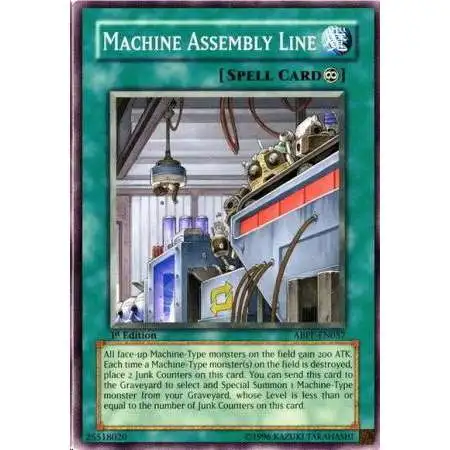 YuGiOh Trading Card Game Absolute Powerforce Common Machine Assembly Line ABPF-EN057