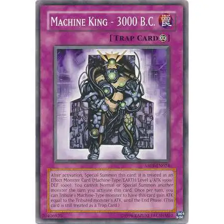 YuGiOh Trading Card Game Absolute Powerforce Common Machine King - 3000 B.C. ABPF-EN074