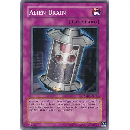 YuGiOh Trading Card Game Absolute Powerforce Common Alien Brain ABPF-EN075