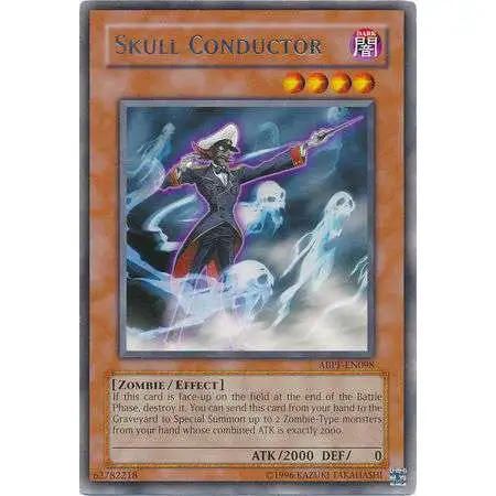 YuGiOh Trading Card Game Absolute Powerforce Rare Skull Conductor ABPF-EN098