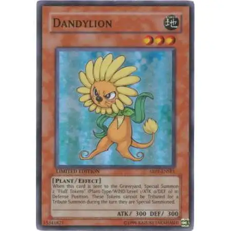 YuGiOh Trading Card Game Absolute Powerforce Special Edition Super Rare Dandylion ABPF-ENSE1