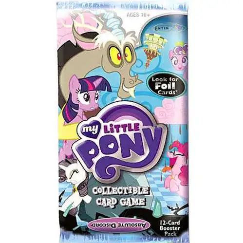 My Little Pony Trading Card Game Absolute Discord Booster Pack [12 Cards]