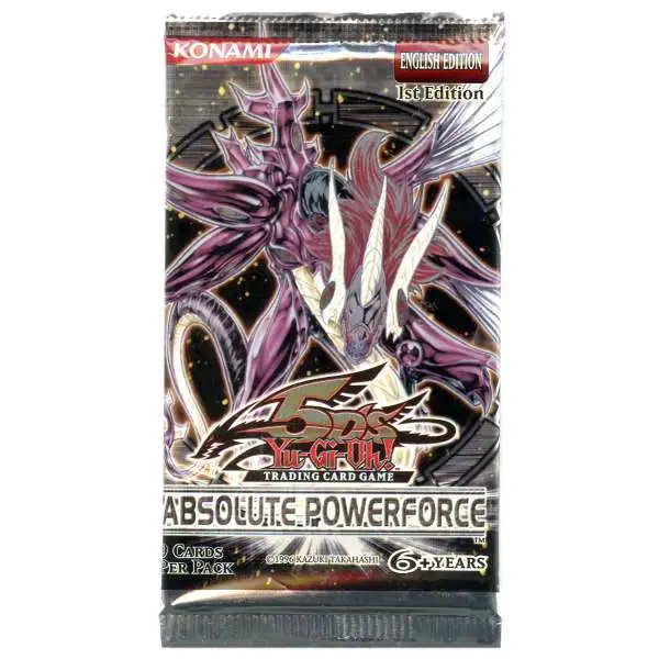 YuGiOh Absolute Powerforce (1st Edition) Booster Pack [9 Cards]