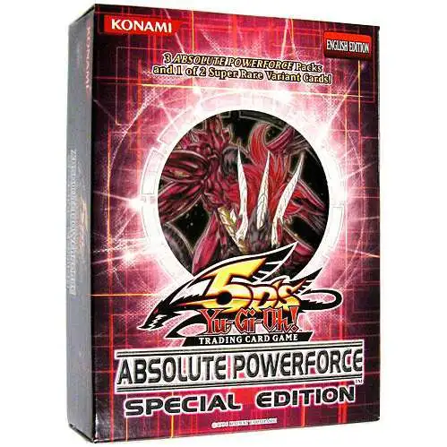 YuGiOh Absolute Powerforce Special Edition [3 Booster Packs & 1 RANDOM Promo Card]