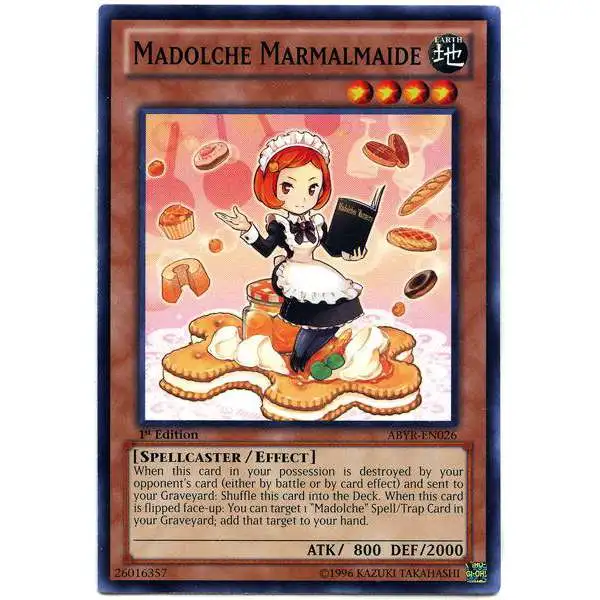 Madolche Ticket ABYR-EN061 Common Yu-Gi-Oh Card Mint 1st Edition New 