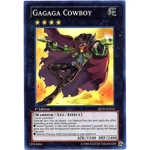 yugioh cowboy cards Gagaga CT10-EN010 Super Rare Limited Edition Near Mint A single individual card from the Yu Gagaga Cowboy AP05-EN002 Prices |