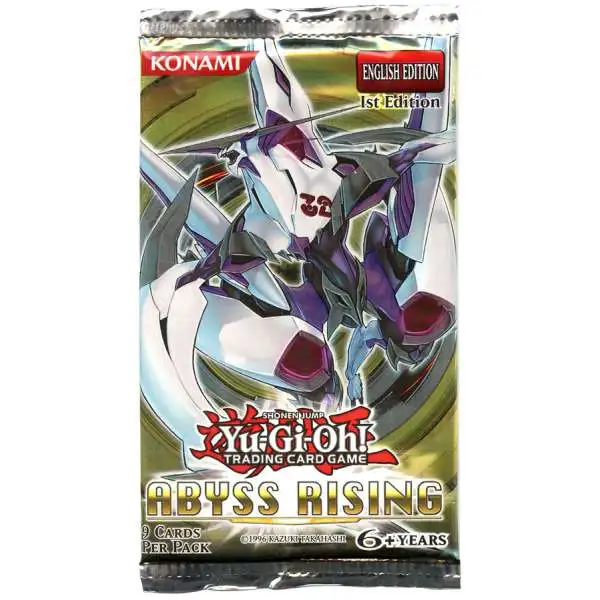 YuGiOh Abyss Rising (1st Edition) Booster Pack [9 Cards]