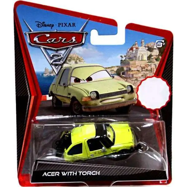 Disney / Pixar Cars Cars 2 Main Series Acer with Blow Torch Exclusive Diecast Car