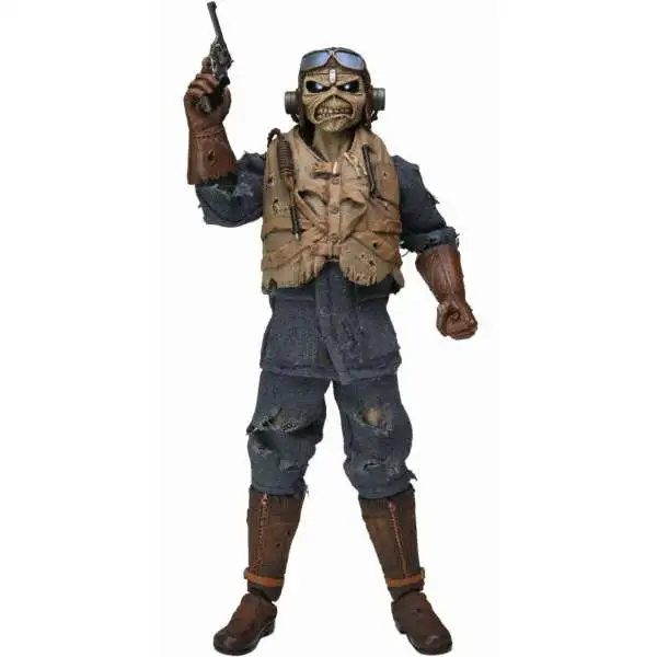 NECA Iron Maiden Aces High Eddie Clothed Action Figure