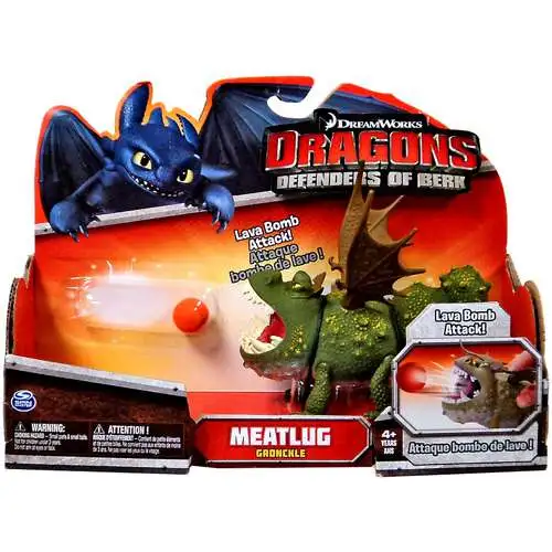 How to Train Your Dragon Defenders of Berk Meatlug Action Figure [Gronckle]