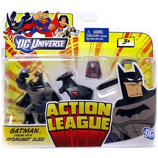 DC Universe Action League Batman with Hydrobat Sled 3-Inch Mini Figure