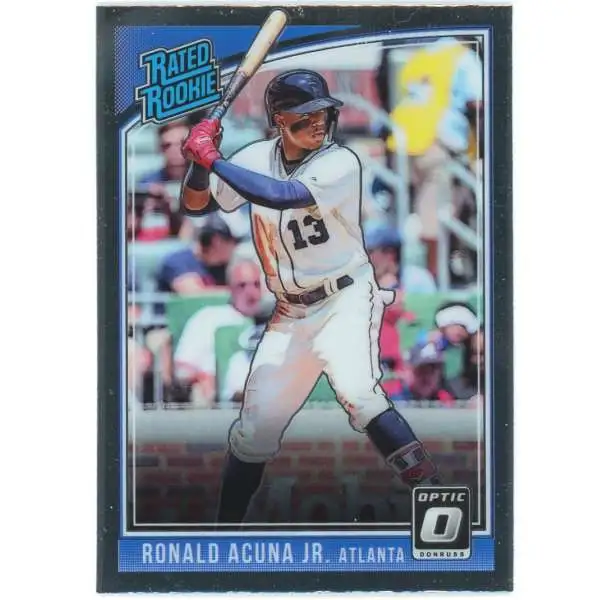 MLB 2018 Donruss Optic Baseball Ronald Acuna Jr. #63 [Rated Rookie]