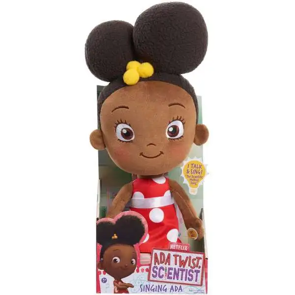 Ada Twist Scientist Singing Ada 18-Inch Plush with Sound