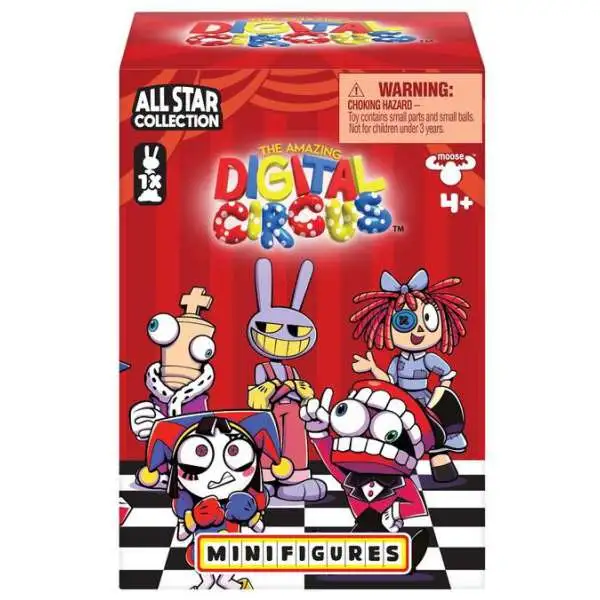 Mini Figure The Amazing Digital Circus 2-Inch Mystery Pack [1 RANDOM Character] (Pre-Order ships March)