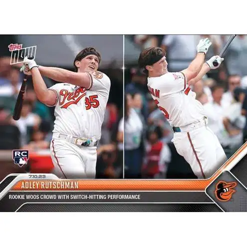 MLB Topps 2023 Bowman Baseball Single Card Adley Rutschman 40 Rookie -  ToyWiz