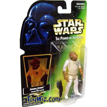 Star Wars Return of the Jedi Power of the Force POTF2 Collection 2 Admiral Ackbar Action Figure [Hologram Card]