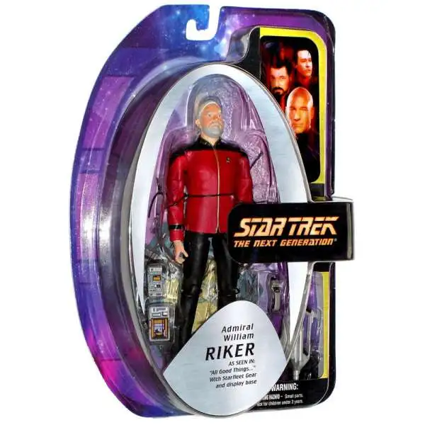 Star Trek: The Next Generation William T. Riker Exclusive Action Figure [Admiral]