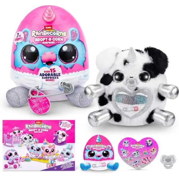 Adopt-A-Corn Dalmatian Surprise Mystery Plush [15 Surprises!]