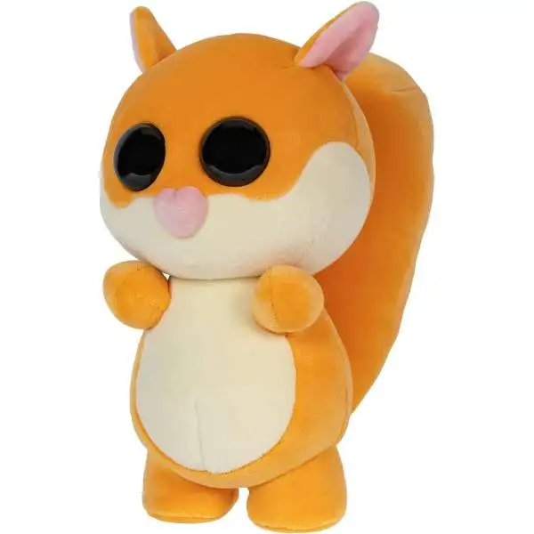 Adopt Me! Legendary Pet Squirrel 8-Inch Plush [with Gold Coin Monocle Online Virtual Item Redemption Code!]