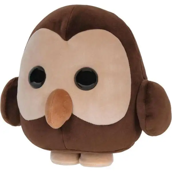 Adopt Me! Legendary Pet Owl 8-Inch Plush [with Fez Online Virtual Item Redemption Code!]