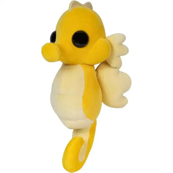 Adopt Me! Legendary Pet Seahorse 8-Inch Plush [with Amber Earrings Online Virtual Item Redemption Code!]
