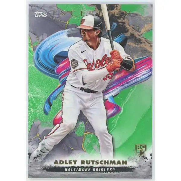 MLB 2023 Topps Inception Green Adley Rutschman #30 [Rookie]