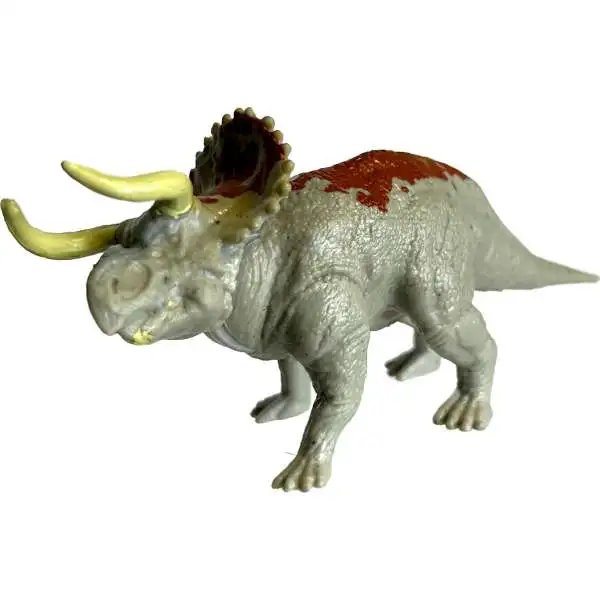 Jurassic Park 30th Anniversary Triceratops 2-Inch Articulated Mini Figure [Grey & Brown Loose]