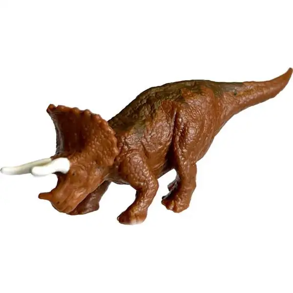 Jurassic Park 30th Anniversary Triceratops 2-Inch Mini Figure [Red Brown & Dark Brown Loose]