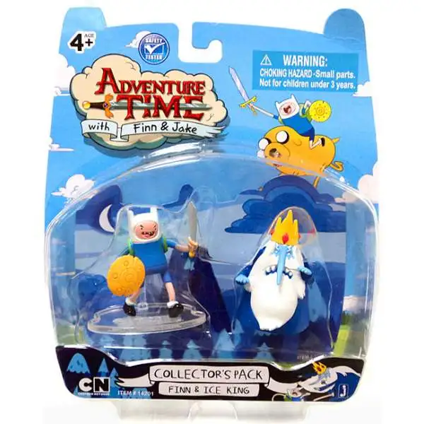Adventure Time Collector's Pack Finn & Ice King 2-Inch Mini Figure 2-Pack [Damaged Package]