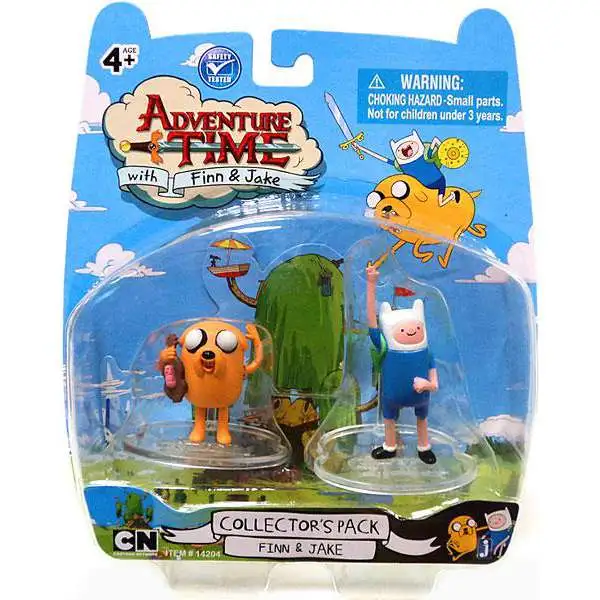 Adventure Time Collector's Pack Finn & Jake 2-Inch Mini Figure 2-Pack [Damaged Package]