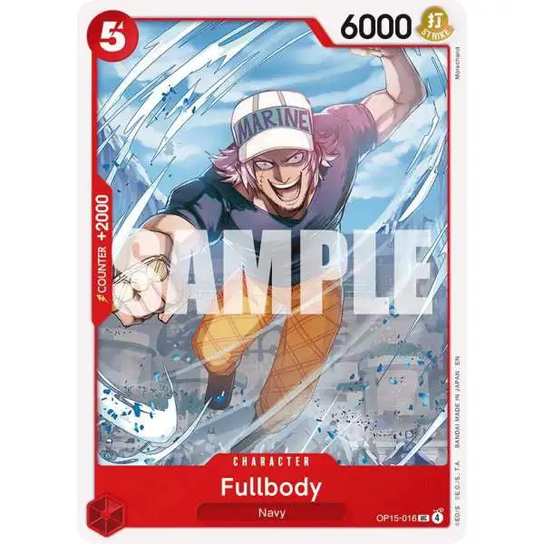 One Piece Trading Card Game Adventure on Kami's Island Uncommon Fullbody OP15-016