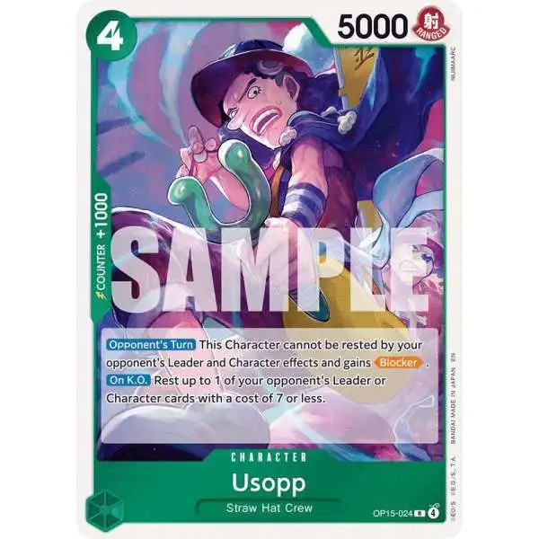 usopp one piece card game OP03 041 Super Rare Alt Art TCG OP03 Pillars of Stre 2000 Subtype(s) One Piece Trading Card Game