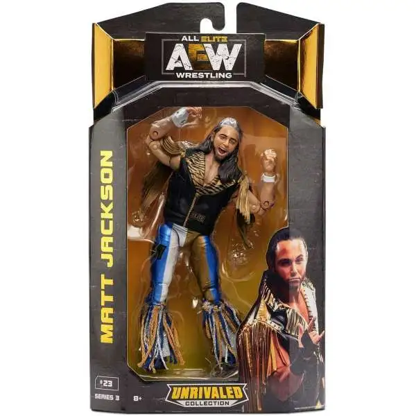 AEW All Elite Wrestling Unrivaled Collection Series 3 Matt Jackson Action Figure [Young Bucks]