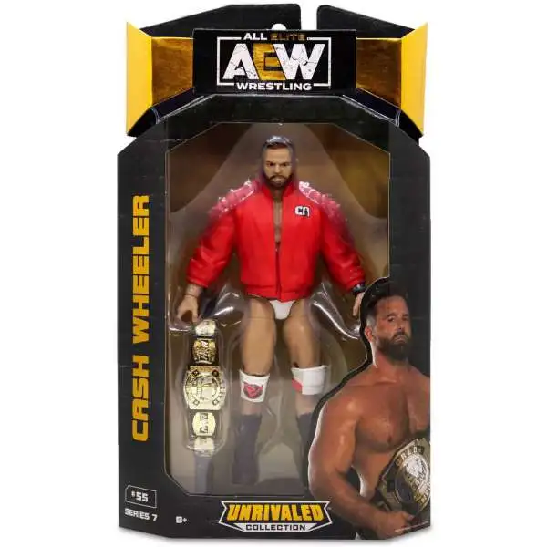 AEW All Elite Wrestling Unrivaled Collection Series 7 Cash Wheeler Action Figure