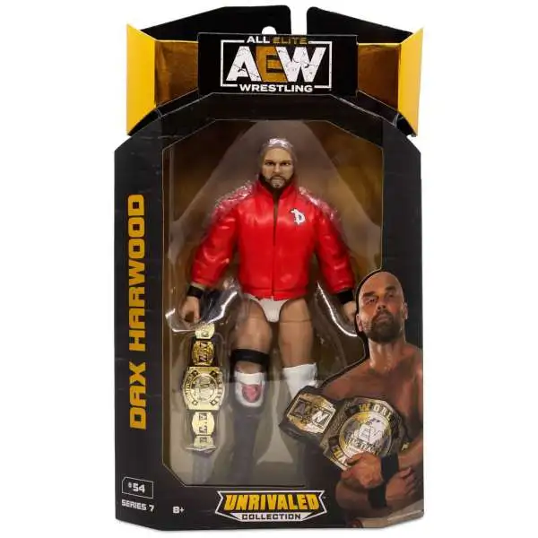 AEW All Elite Wrestling Unrivaled Collection Series 7 Dax Harwood Action Figure