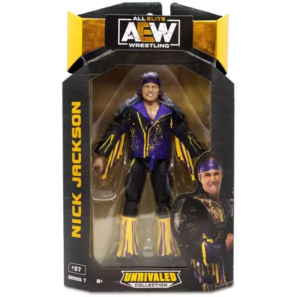 AEW All Elite Wrestling Unrivaled Collection Series 7 Nick Jackson Action Figure