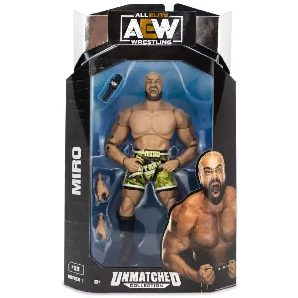 AEW All Elite Wrestling Unmatched Collection Series 1 Miro Action Figure