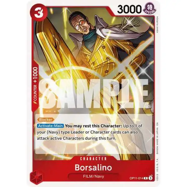 borsalino one piece card game PRB01-(OP02-114) (SR*) Placeholder Image Provided ST33-004] Borsalino : r/OnePieceTCG