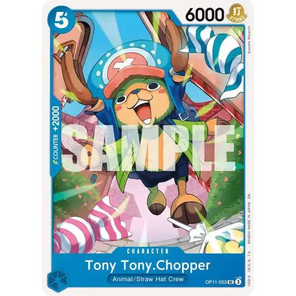 One Piece Trading Card Game A Fist of Divine Speed Uncommon Tony Tony.Chopper OP11-053