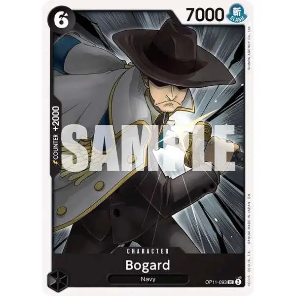 One Piece Trading Card Game A Fist of Divine Speed Uncommon Bogard OP11-093