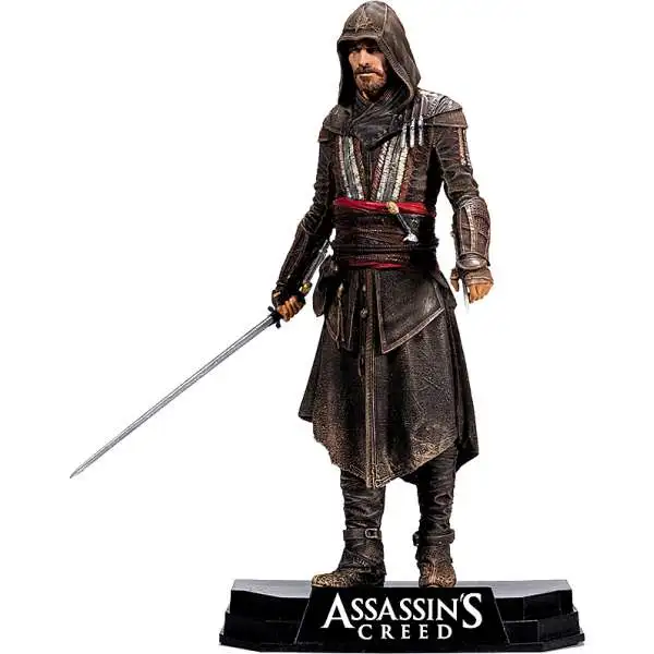 McFarlane Toys Assassin's Creed Movie Color Tops Blue Wave Aguilar Action Figure #12