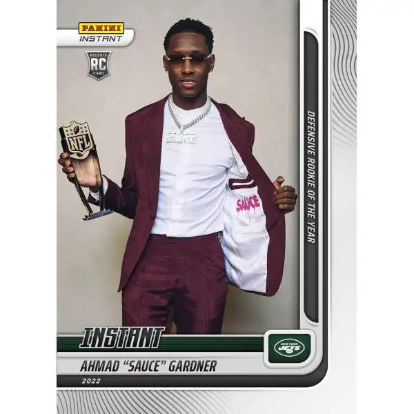 NFL 2023 Leaf Rookie Continuum Ahmad Sauce Gardner 243 Autographed Single  Card MC-2 - ToyWiz