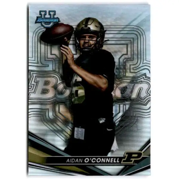 NFL Las Vegas Raiders 2022-23 Bowman's Best University Refractor Aidan O'Connell #24 [Rookie]