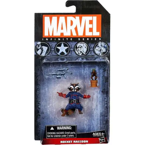 Marvel Guardians of the Galaxy Infinite Series 4 Rocket Raccoon Action Figure