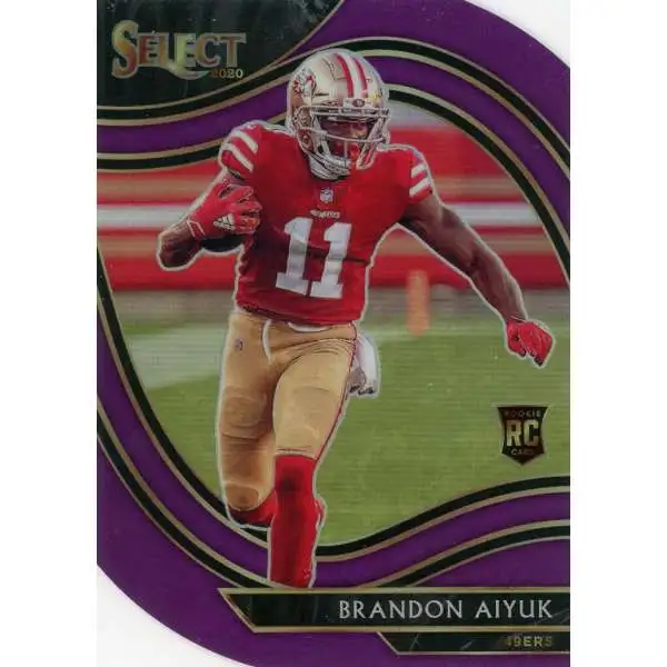 : 2020 PANINI SELECT #166 BRANDON AIYUK PREMIER LEVEL