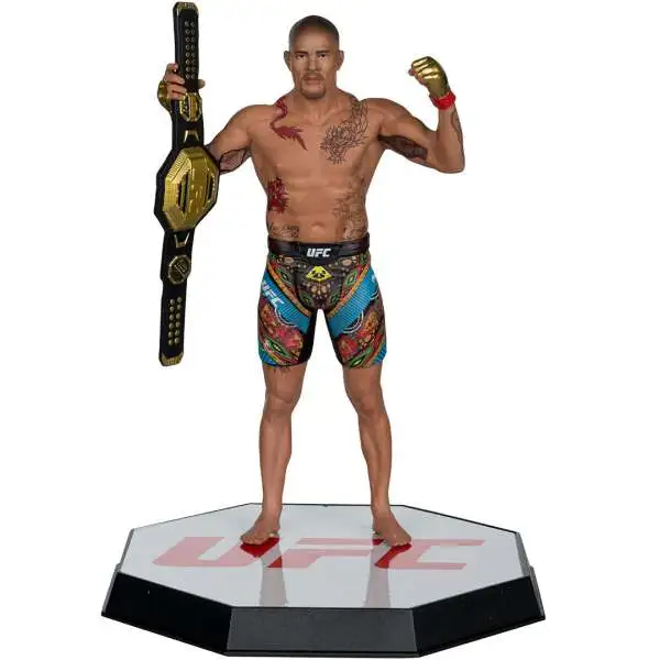 McFarlane Toys UFC Gold Label Collection Alex Pereira 7-Inch Posed Figure [Digital Collectible]