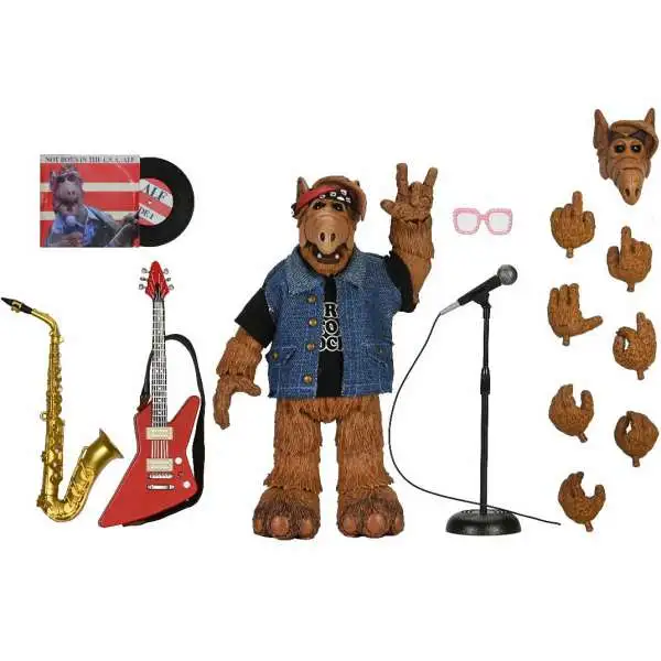 NECA ALF Action Figure [Ultimate Version, Born to Rock]